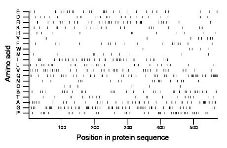 amino acid map