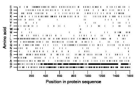 amino acid map