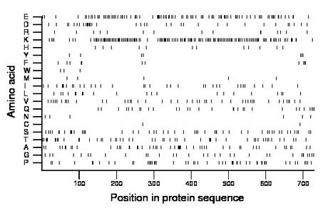 amino acid map