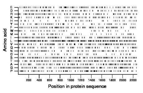 amino acid map