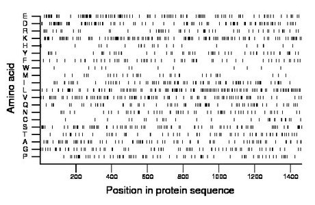 amino acid map