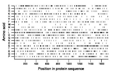 amino acid map