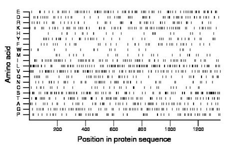 amino acid map