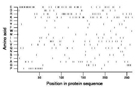 amino acid map