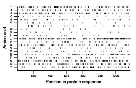 amino acid map