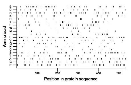 amino acid map