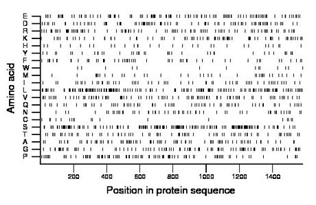 amino acid map