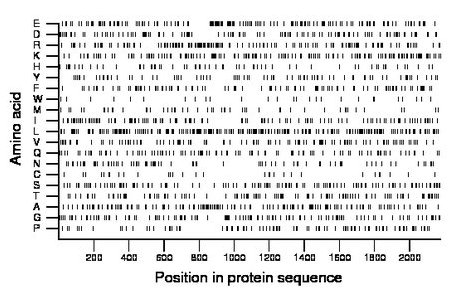 amino acid map