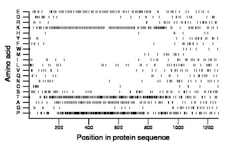 amino acid map