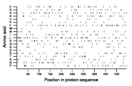 amino acid map