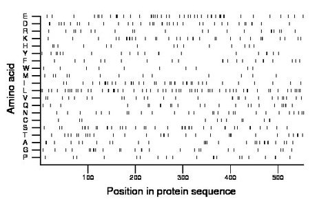 amino acid map