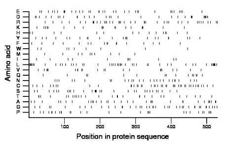 amino acid map