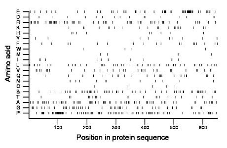 amino acid map