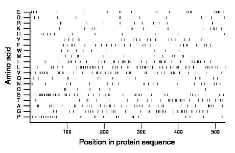 amino acid map