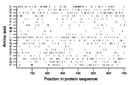 amino acid map