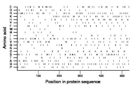 amino acid map