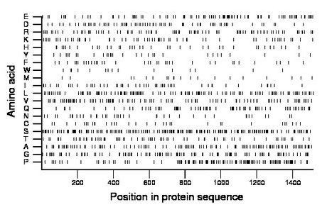 amino acid map