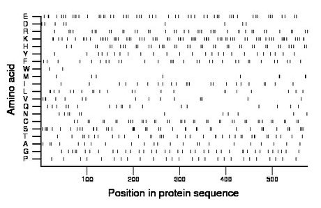 amino acid map