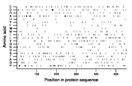 amino acid map