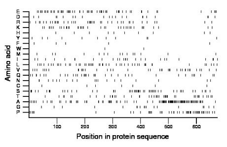 amino acid map