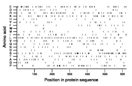 amino acid map