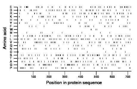 amino acid map