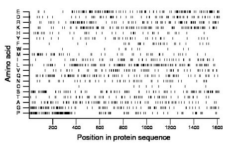 amino acid map