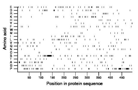 amino acid map