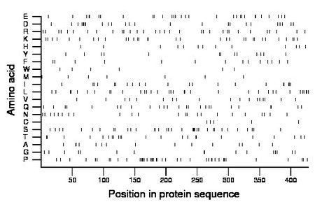 amino acid map