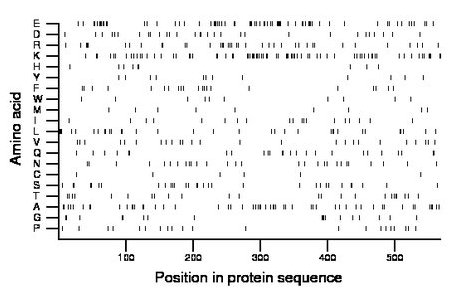 amino acid map