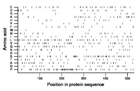 amino acid map