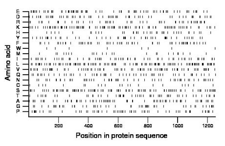 amino acid map