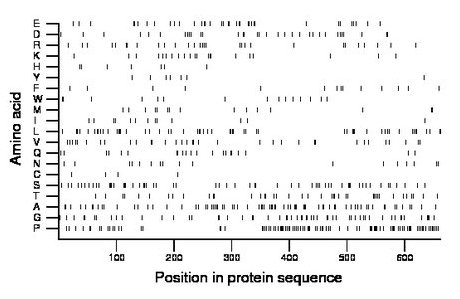 amino acid map