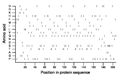 amino acid map