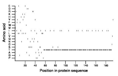 amino acid map