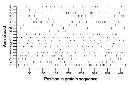 amino acid map