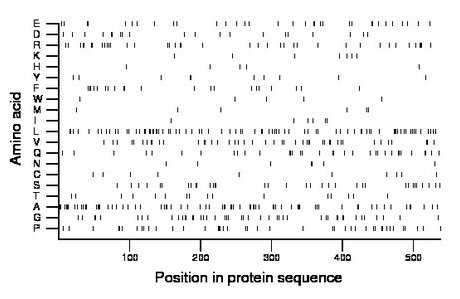 amino acid map