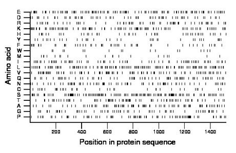 amino acid map