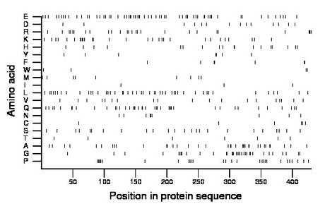 amino acid map