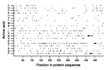 amino acid map