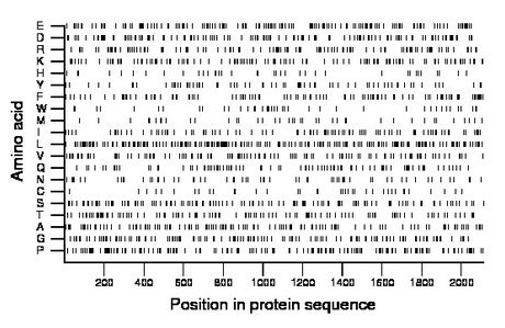 amino acid map