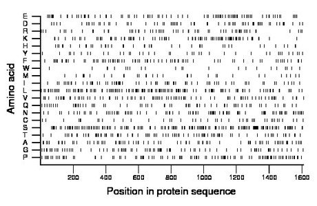 amino acid map