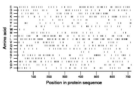 amino acid map