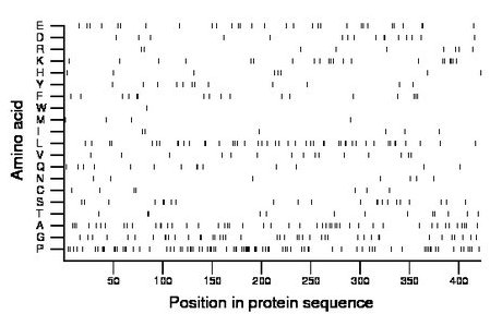 amino acid map