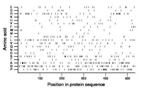 amino acid map