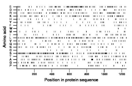 amino acid map