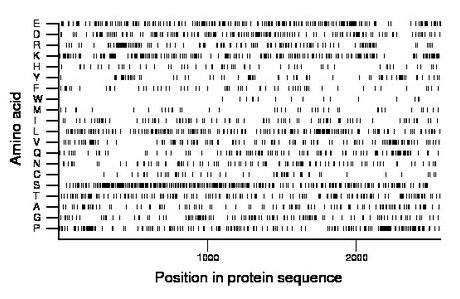 amino acid map