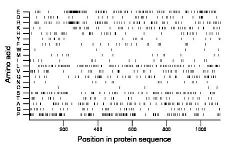 amino acid map