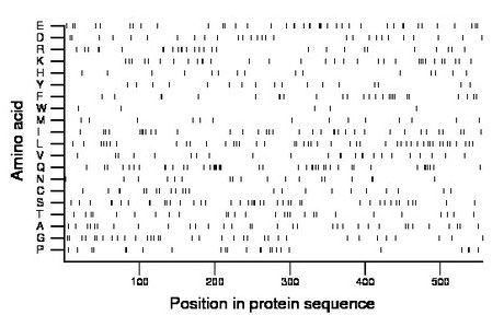 amino acid map