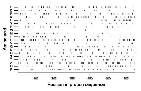 amino acid map